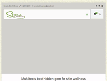 Tablet Screenshot of healthyskin-dayspa.com